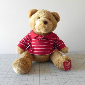 Aeropostale Plush Holiday Bear in Polo Shirt 16"
